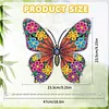 Diamond Painting Acrylic Single-Sided Drill Butterfly Pendant Window Hanging Ornament