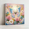 (Pre-Framed)Flower Love-Special Shape Diamond Painting Kit(25x25cm)