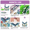 (US Local)DIY Diamond Painting Art Pendant Window Hanging Eagle Dream Catcher