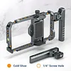 LYS30 Mobile Phone Handheld Bracket Vlog Expansion Frame Handheld Photo Camera Handle Rabbit Cage Stabilizer Aluminum Alloy Multi-Function Mobile Phone Bracket