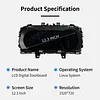 12.3" LCD Digital Dash Cluster Instrument For Volkswagen Passat B8