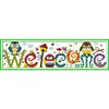Stamped Cross Stitch-Welcome Board (58*17cm)