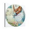 Diamond Painting-DIY Crystal Rhinestone Angel Clock (35*35 CM)