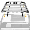 [US Local Warehouse] Aluminum Alloy Auto Luggage Car Roof Racks with Cross Bars for SUV Truck Vehicle
