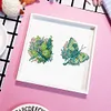 6PCS Diamond Painting Magnets Refrigerator for Adults Kids (Green Butterfly)