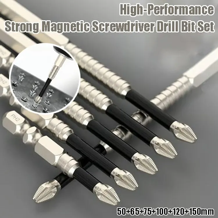High-Magnetic Screwdriver Drill Bit Set The Cold Blanket