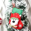 Christmas gift bag candy bag Santa Claus socks decoration Christmas tree pendant