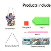 250th Anniversary of Independence DIY Acrylic Diamond Painting Hanging Kit Special Shape Crystal Rhinestone Art Pendants Single Side Drill for Adults Gift Home Wall Or Window Decor