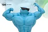 Reopen Muscle Show Series Pikachu & Charmander & Squirtle & Bulbasaur - Full Set (All 4 Sets) - Pokemon Resin Statue - GO Studios