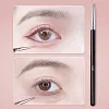 Corner eyeliner brush to cover tear troughs, eye detail concealer brush, fine makeup brush