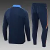 2024/2025 Juventus Half-Pull Training Suit Royal Blue Football Shirt 1:1 Thai Quality Set love fball