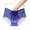 Fully transparent lace breathable soft briefs