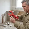 Ratcheting Pipe Cutter 1/4 To 7/8 & 5/16 To 1 1/8in Ratcheting Tubing Cutter for Copper Plastic PVC Stainless Steel Aluminium