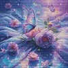 (US Local)Butterfly-14CT Stamped Cross Stitch Kit(75x75cm)