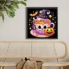 (US Local)Halloween Tea-Full Round Diamond Painting(40x40cm)