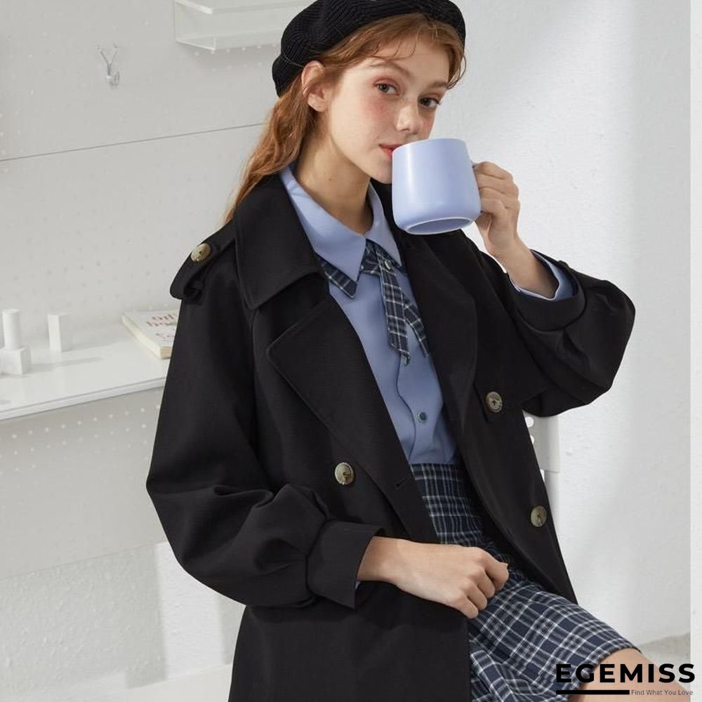 Coat Women's Long Temperament Flowing Coat | EGEMISS
