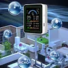 10-in-1 Air Quality Monitor with Display Air Quality Tester for Home Cars Plants