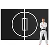 [US Local Warehouse] Wrestling Mat 10ft X 6.6ft Jiu Jitsu Mats Judo Mat with 3cm Thickness for PE Training Yoga BJJ MMA Grappling Boxing Martial Art (Black)