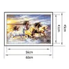 Horse-11CT Stamped Cross Stitch Kit(60*45cm)