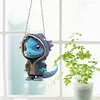 >SALE<Cool Pterodactyl Single-Sided 5D DIY Diamond Painting Hanging Pendant (#2)