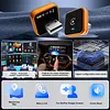 Wired To Wireless Carplay & Android Auto 2 In 1 Dongle BT 5.3 5GHz WiFi Adapter