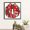 Christmas Wreath-Partial Speical Shaped Diamond Painting 30*30CM