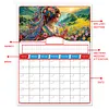 Special Shaped Garden Girl 5D DIY Diamond Painting Monthly Planner Kit