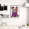 Clown - Full Round Diamond Painting  30*40cm/40*50cm
