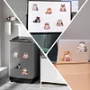(US Local)6Pcs Acrylic Cats 5D Diamond Painting Fridge Magnet for Adults Beginners Craft Kit
