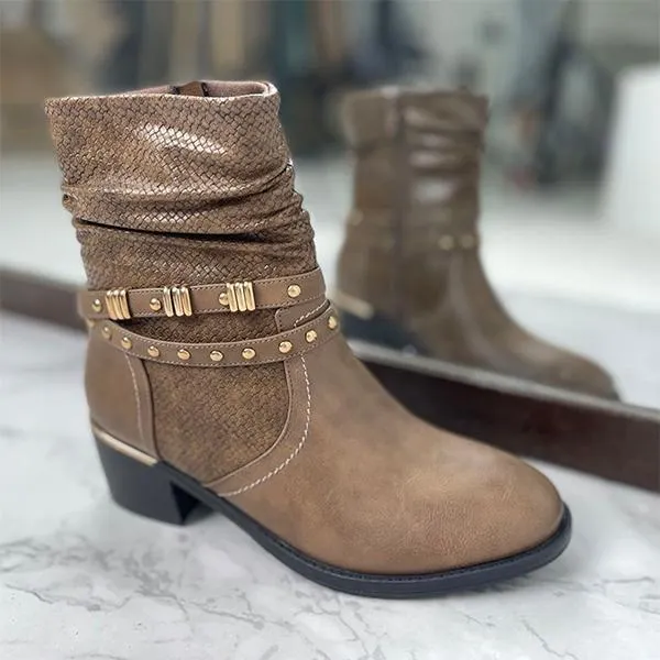 Women's Fashion Wide Fit Boots