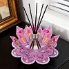 DIY Lotus Flower Diamond Painting Candle Holder Acrylic Three-Dimensional Aromatherapy Rack Home Decor Gift