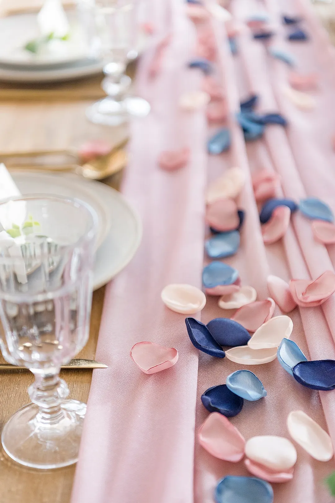 Silk Rose Petals