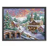 Christmas Day-14CT Stamped Cross Stitch Kit(45*36cm)