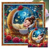 (Multi-Style)Disney Princess-11CT/18CT Stamped Cross Stitch 50*50cm/30*30cm