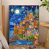 Night Seaside Castle- Round/Square AB Drills Diamond Painting(50x65cm)