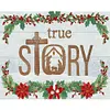 Christmas Poster-Special Shaped Diamond Painting Kit
