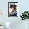 Diamond Painting-DIY Full Round Drill Lady(40*60CM)