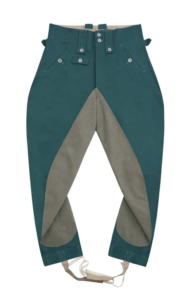   Polizei German M1943 Summer HBT Mounted Troops Riding Breeches German-Uniform