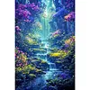 (US Local)2pack Paint By Numbers Kit On Canvas DIY Oil Art Animal Picture Wall Decor40x60cm