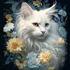 Kitten-Full Round Diamond Painting 30*30CM