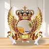 Angel Wing Acrylic Diamond Painting Mirror Kit for Bedroom Dressing Table