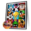 Character Combination-Full Round Diamond Painting 40*50cm