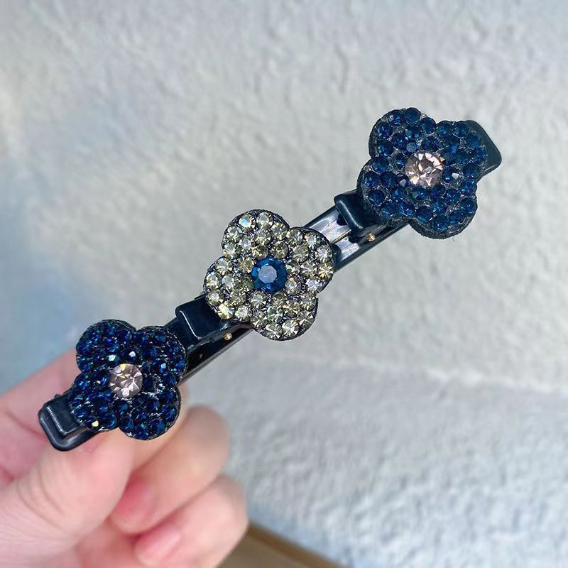 Sparkling Crystal Stone Braided Hair Clips🎁Best Christmas Gift For Your Girls
