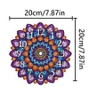 Diamond Painting Mandala Pendant Clock
