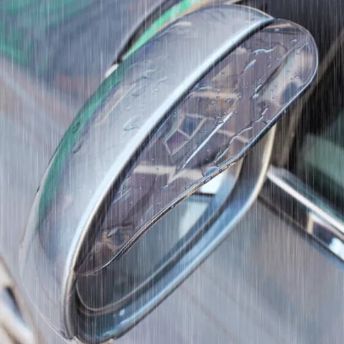 Dronehint 2x Car Rear View Side Mirrors Rain Board Eyebrow Guard Sun Visor Black Parts New (For: Acura) Parts