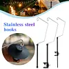 Camping Light Holder Aluminum Alloy Portable Lamp Bracket for Outdoor Garden BBQ
