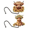 2Pcs/set Diamond Art Hanging Hooks Rhinestone Painting Coutertop Hook Kits