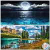 2Pack Landscape- AB Drills Full Round Diamond Painting(85x45cm)