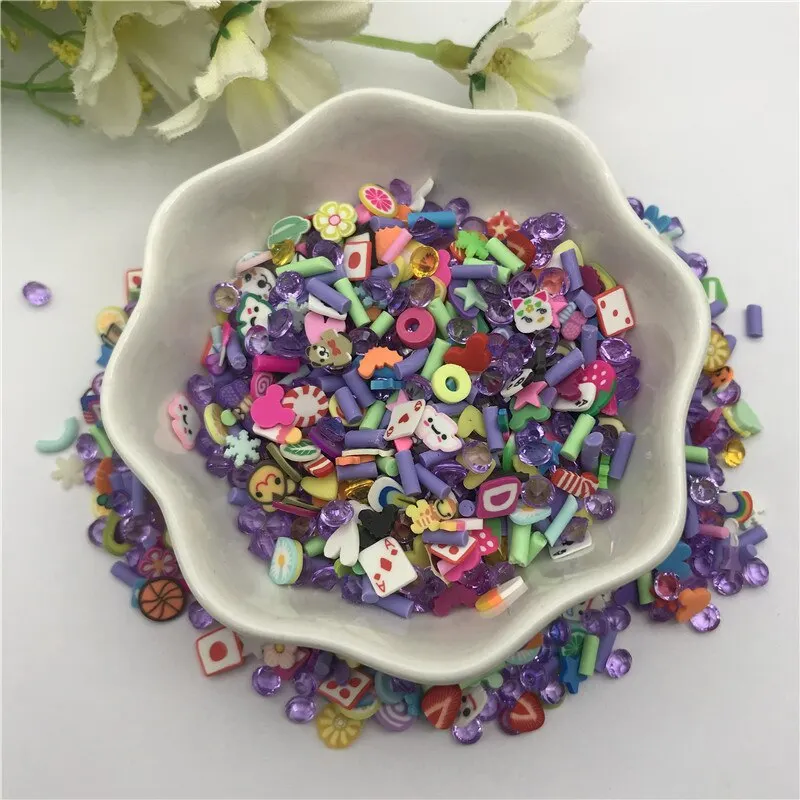 20g mixing Snow  for Resin DIY Supplies Nails Art Polymer Clear Clay accessories DIY Sequins scrapbook shakes Craft