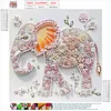 Diamond Painting-DIY Crystal Rhinestone Elephant